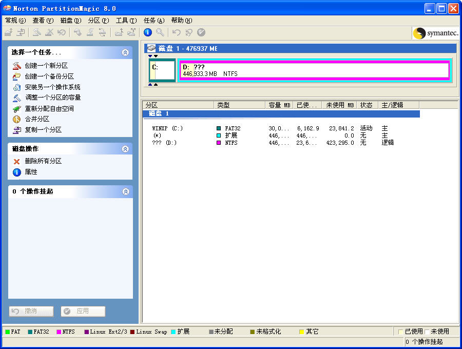 PM硬盤分區(qū)魔術(shù)師 V8.0 綠色版 0
