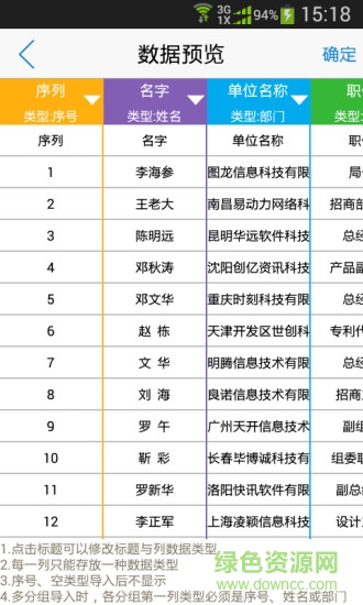 一鍵通訊錄手機客戶端 v1.2 安卓版 2