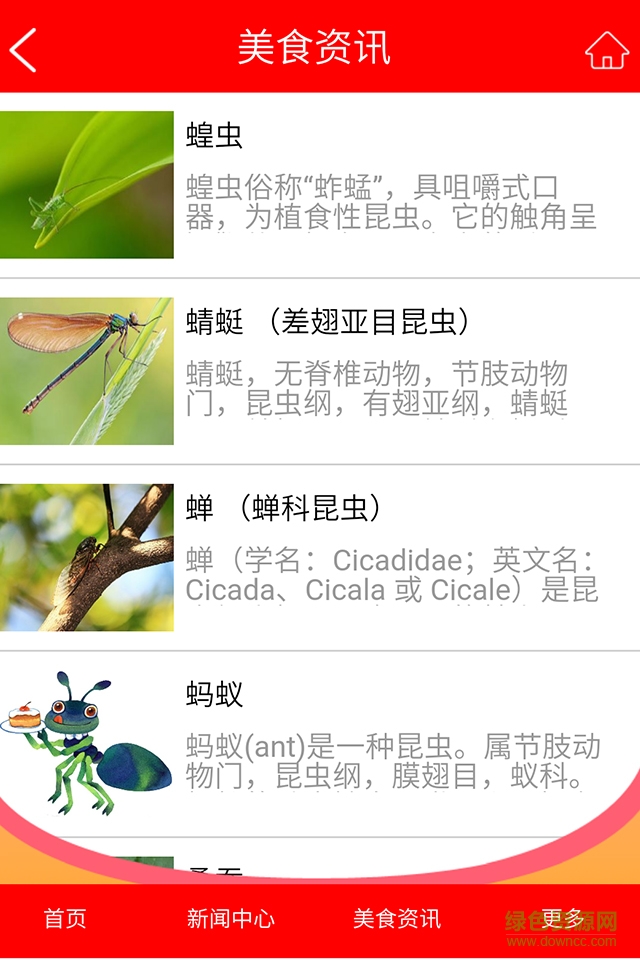 昆蟲食品手機版 v1.0 安卓版 2