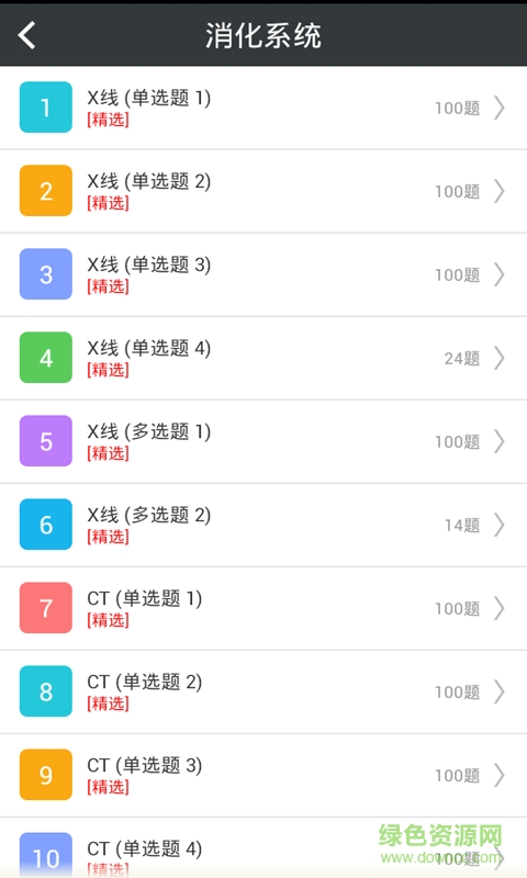 放射醫(yī)學高級職稱總題庫 v2.1 安卓版 2