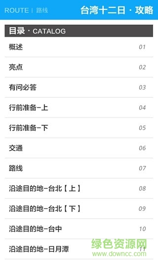 臺(tái)灣旅游攻略 v1.0 安卓版 1