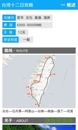 臺(tái)灣旅游攻略 v1.0 安卓版 0
