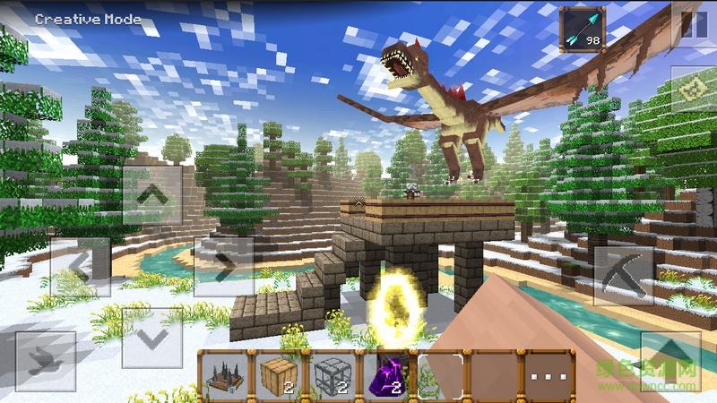 方塊冬季2探索中文版修改版 v1.0 安卓版 1