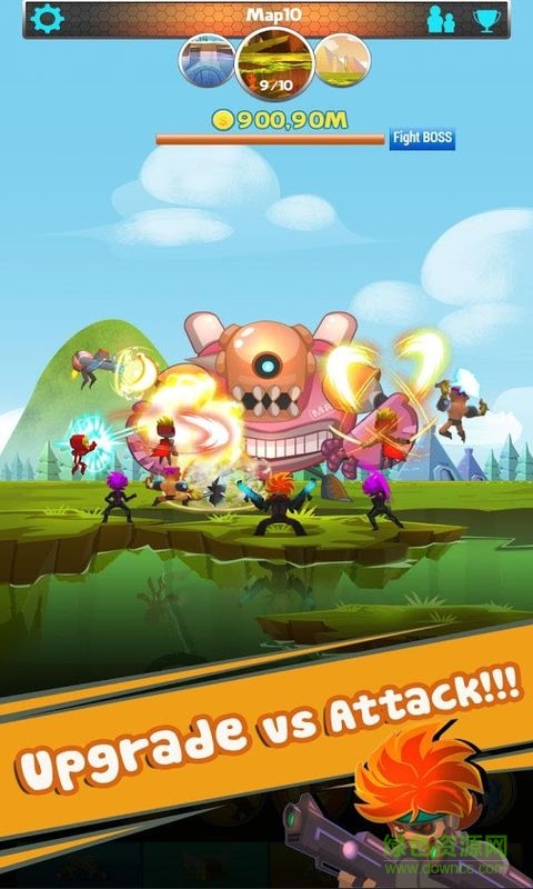 點(diǎn)爆機(jī)器人中文官方正版(Tap Robo) v1.0.8 無(wú)限金幣鉆石安卓版 3