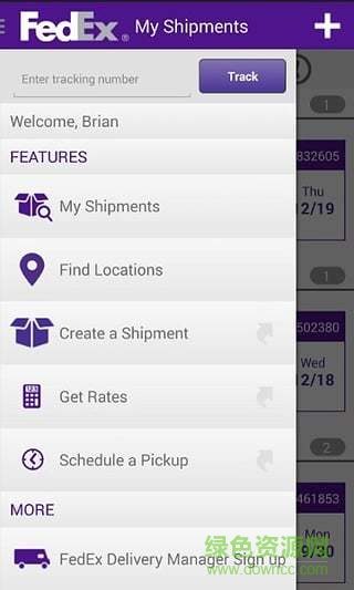 聯(lián)邦快遞手機(jī)客戶端(FedEx) v4.0.2 安卓版 0
