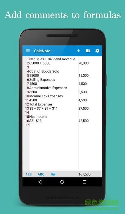 CalcNote v1.3.22 安卓版 2