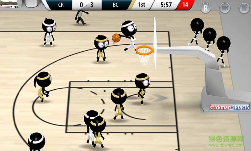 火柴人籃球2017ios中文版 v1.0.1 iPhone越獄版 1