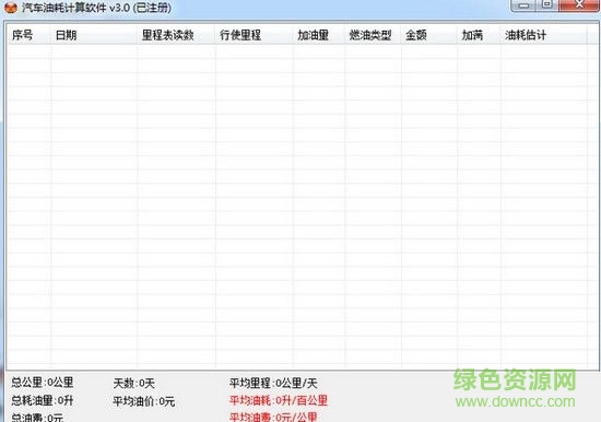 汽車油耗計算器 v3.0 官方免費版 0