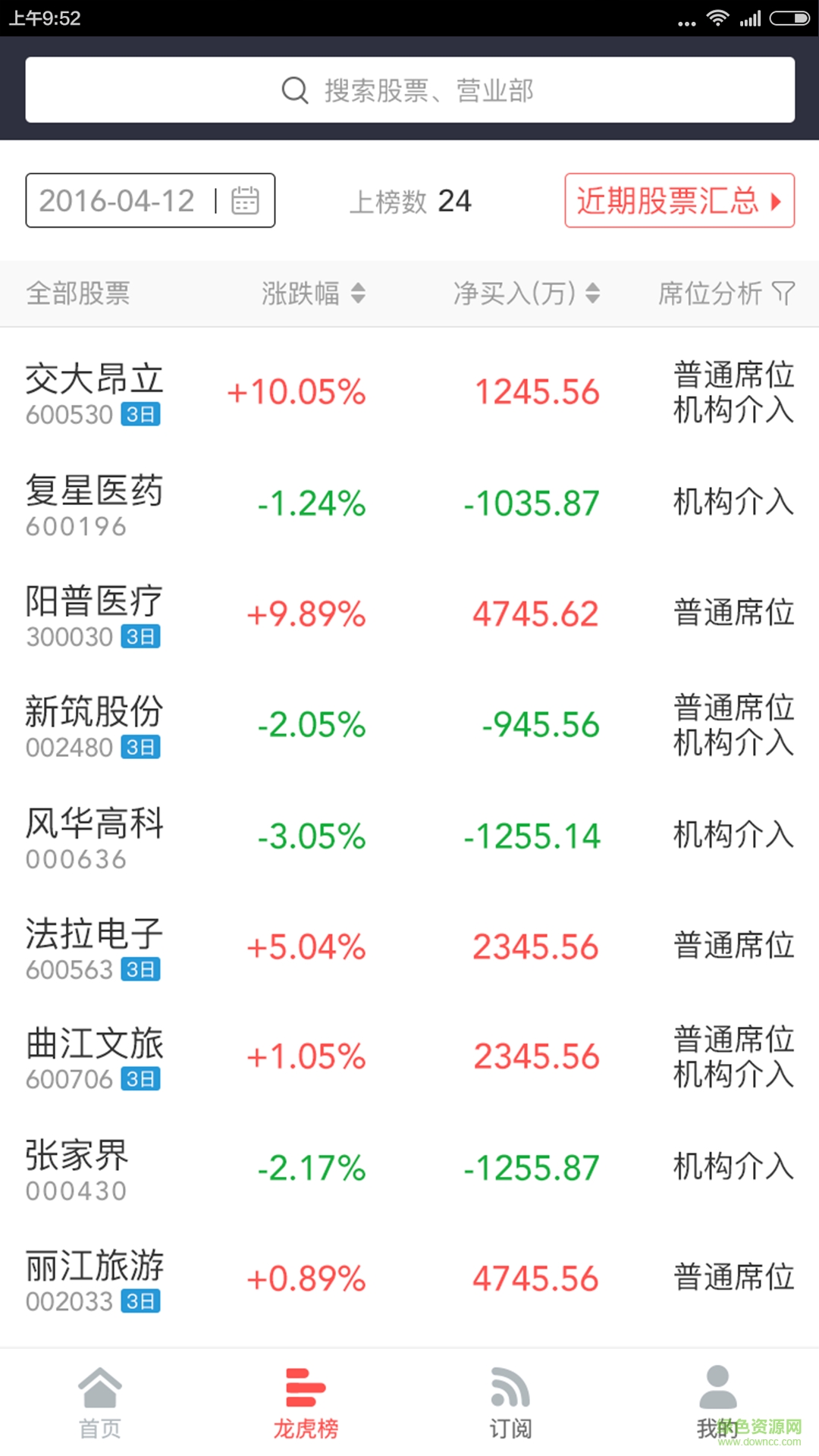 掌上龍虎榜電腦版 v2.1.1 官網(wǎng)pc版 0