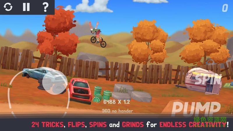 小輪車冒險(xiǎn)3中文版修改版(Pumped bmx3) v1.0 安卓完整版 1
