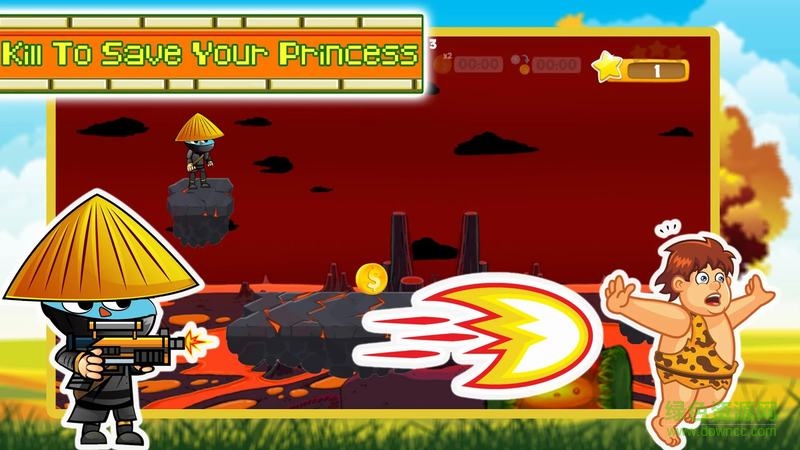 武士冒險修改版修改版(Samurai Gumball) v1.0 安卓無限金幣版 1