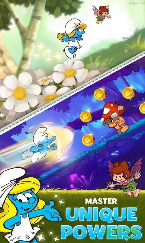 藍(lán)精靈縱情快跑無(wú)限金幣版(Smurfs Epic Run) v1.10.2 安卓中文版 1