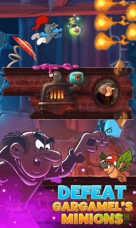 藍(lán)精靈縱情快跑無(wú)限金幣版(Smurfs Epic Run) v1.10.2 安卓中文版 2