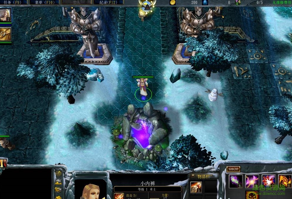 魔獸克亞瑪0.7_魔獸防守地圖  0