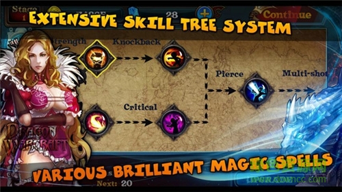 龍穴勇士內(nèi)購修改版(Dragon Warcraft) v1.04 安卓無限金幣版 2