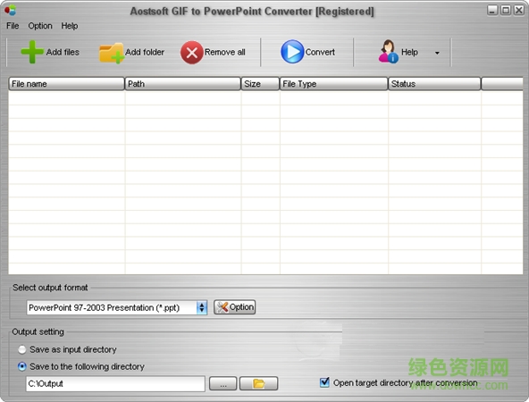 PowerPoint Converter綠色版