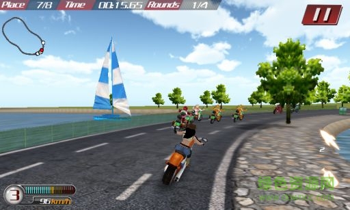 摩托彎道狂飆修改版(Violent Moto) v1.2.4 安卓免費解鎖版 3