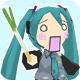 初音未來電量小插件(小初音電池)