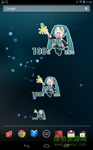 初音未來電量小插件(小初音電池) v1.5.2.2 安卓漢化版 2
