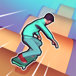 3D滑板競速賽(SkateHills)