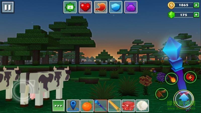 方塊世界中文版修改版 v1.0.3 無限金幣鉆石安卓版 2