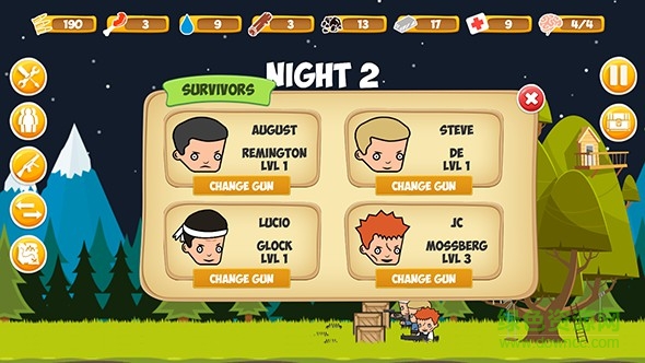僵尸森林生存最新版(Zombie Forest) v1.18 安卓版 0