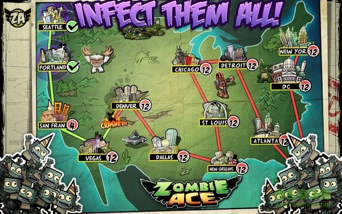 王牌僵尸飛行員手游(Zombie Ace) v1.5.0 安卓版 4
