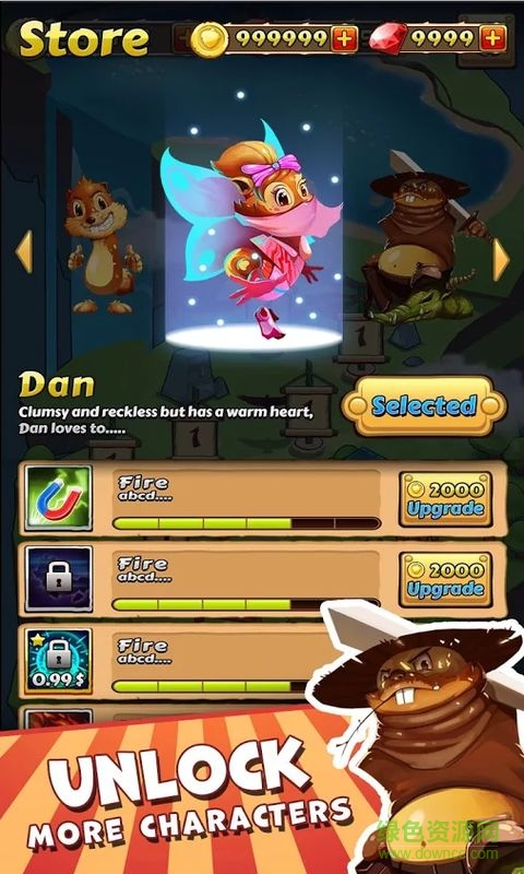 忍者熊貓?zhí)S內(nèi)購(gòu)修改版 v1.1.55 安卓無(wú)限金幣版 3