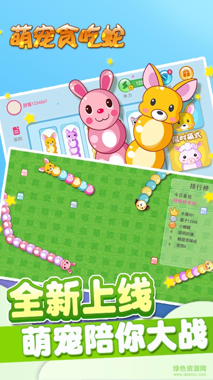 萌寵貪吃蛇游戲0