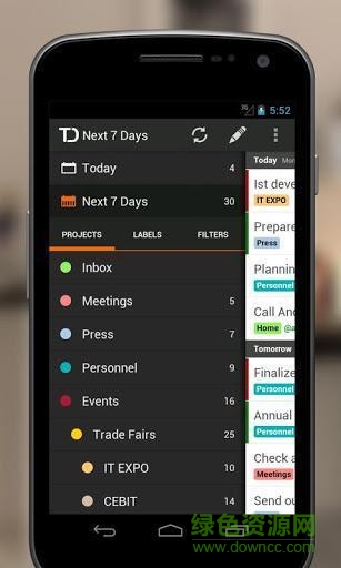 簡潔日程手機版(Todoist) v11.1.5 安卓版 0