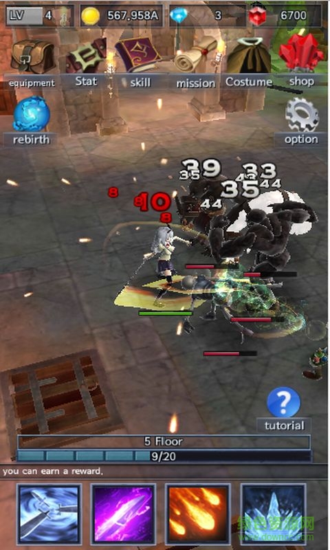 darkwarrior變態(tài)版 v4.6 安卓版 1