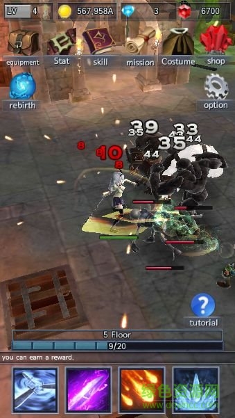 黑暗勇士傳說內(nèi)購修改版 v2.5 安卓修改魔石版 1