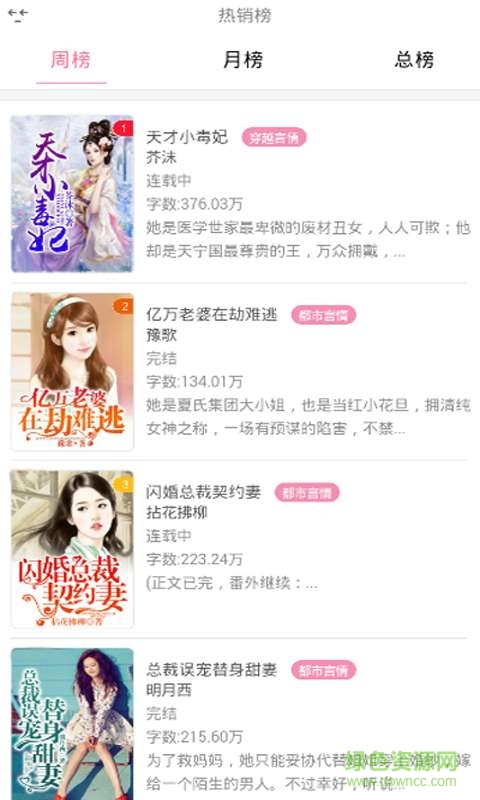 女性愛(ài)閱言情小說(shuō) v1.1.2 安卓版 3