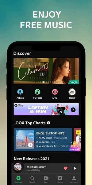 joox music泰國版 v6.9.0 官方最新版 0