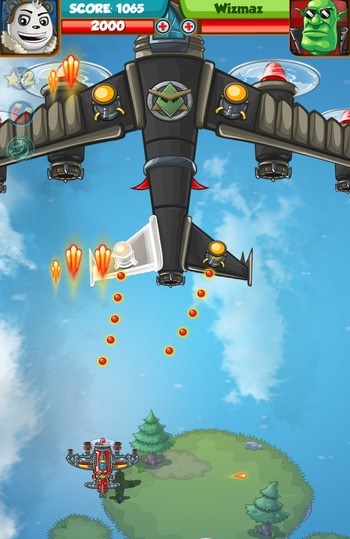 熊貓司令空戰(zhàn)戰(zhàn)機(jī)射擊(Panda Commander Air Combat) v1.2 安卓無限星星版 1
