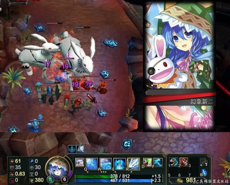 lol安妮四糸乃 附皮膚掛載教程 0