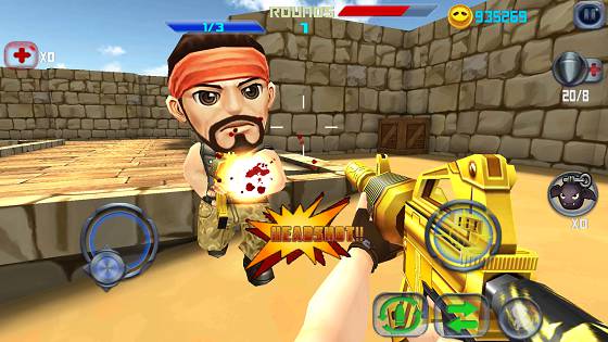 火線戰(zhàn)爭(zhēng)Q無限金幣(Gun Shoot War Q) v1.0.4 安卓版 3