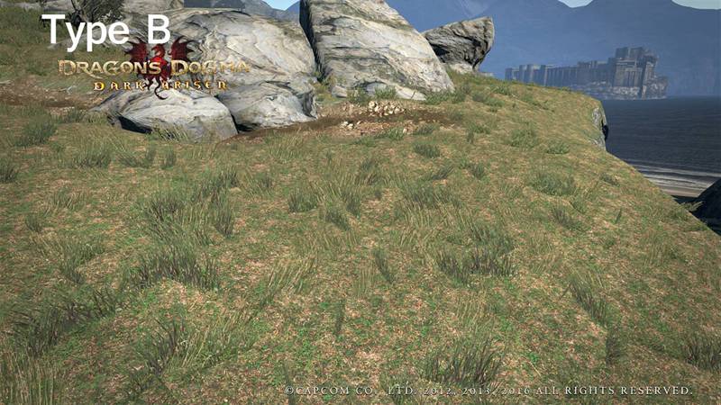 龍之信條黑暗崛起地面紋理材質(zhì)mod 綠色版 0