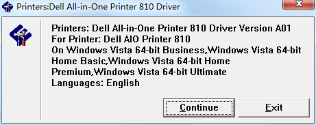 戴爾dell 810打印機驅(qū)動 v1.3.2 官方最新版 0