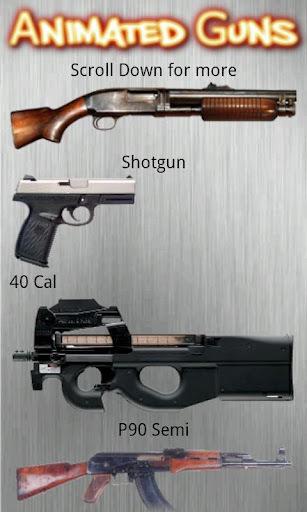 動畫槍app(Animated Guns)0