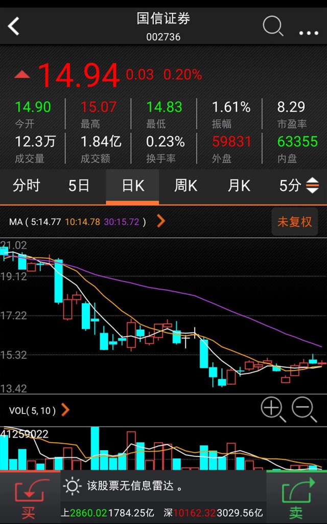 金太陽國際手機證券 v3.2.0 安卓版 1