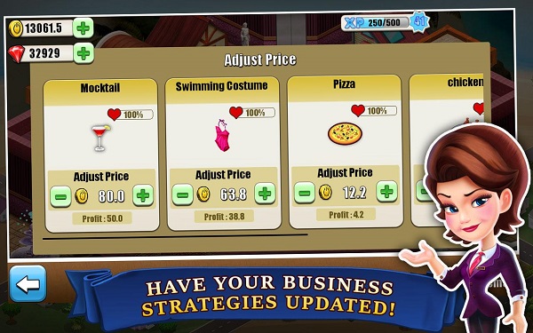 酒店大亨2修改版(resort tycoon) v3.1 安卓版 3