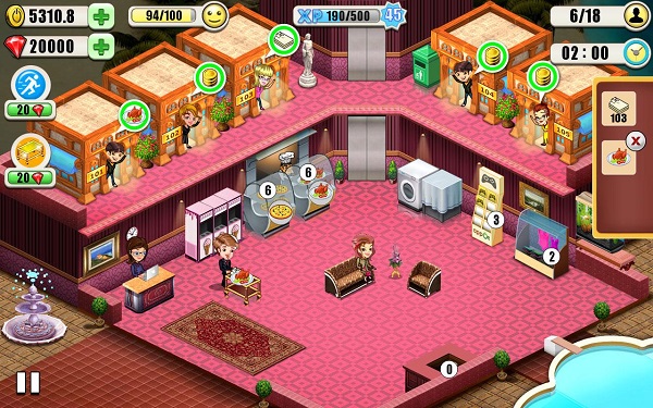 酒店大亨2修改版(resort tycoon) v3.1 安卓版 1
