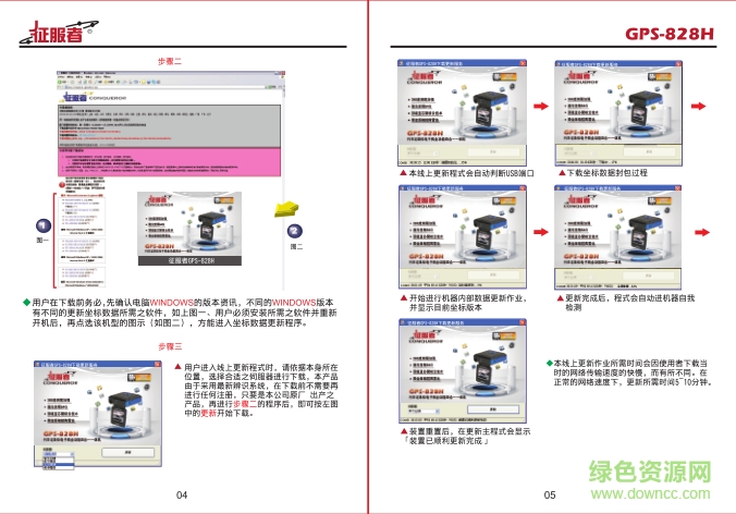 征服者828h說明書