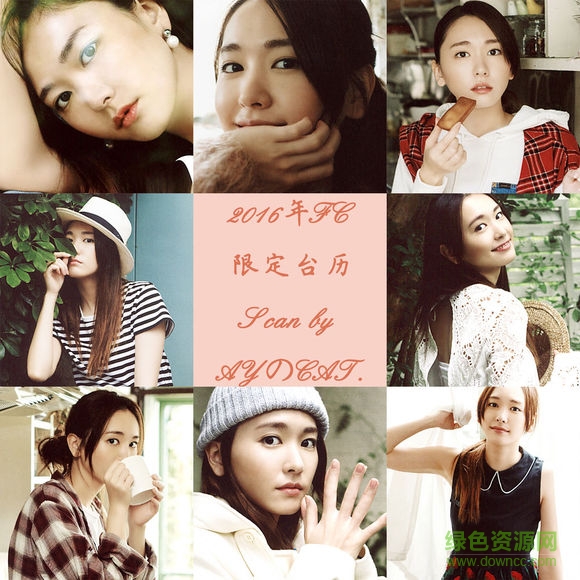新垣結(jié)衣2016年歷圖