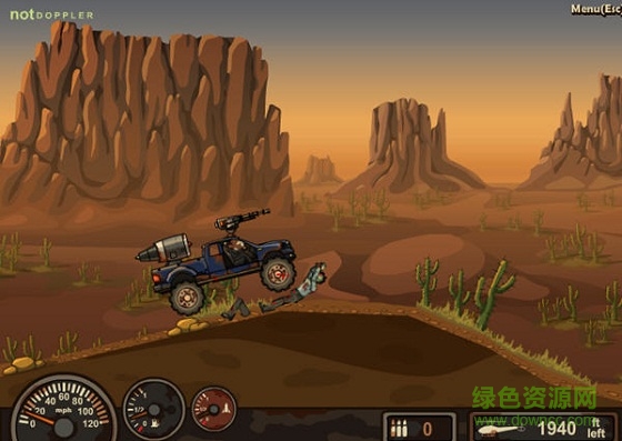 戰(zhàn)車撞僵尸無(wú)限金幣版 v1.0.14 安卓無(wú)敵版 1