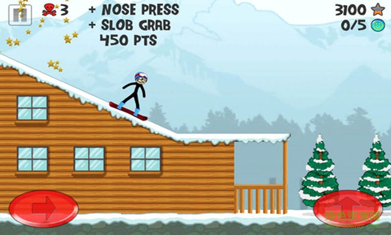 火柴人競速滑雪(Stick Snow) v1.0.1 安卓版 3