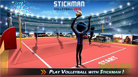 火柴人排球2016無限金幣版(Stickman Volleyball) v1.1 安卓版 3