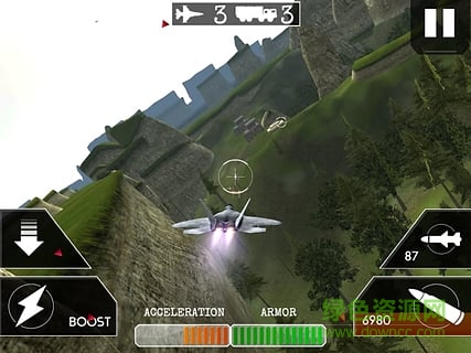 空戰(zhàn)3D游戲無限金幣修改版(Airplane Flight Battle 3D) v1.0 安卓版 1