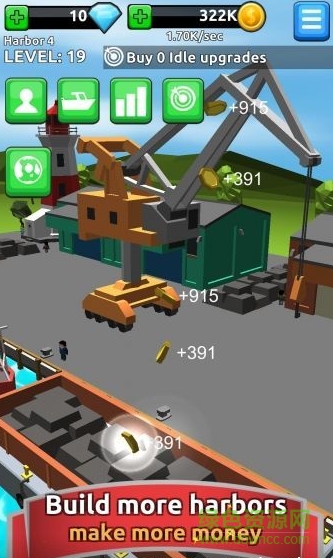 港口大亨無(wú)限鉆石修改版(Harbor Tycoon Clicker)1